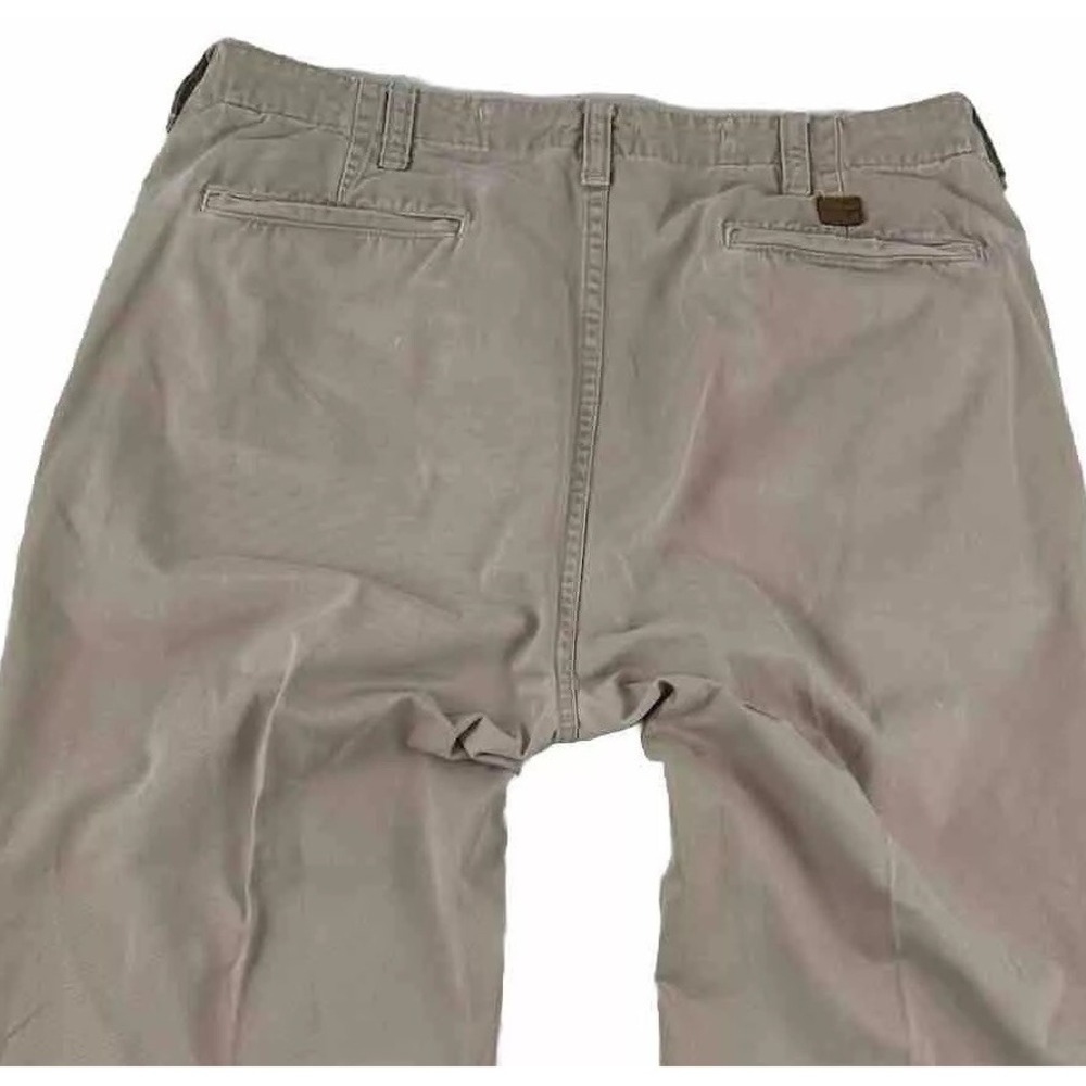 VTG Polo Jeans Co Ralph Lauren Men 36x29‎ Military Pants Beige Khaki  Baggy Y2K